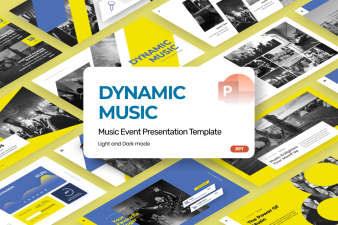 Dynamic Music PowerPoint Template